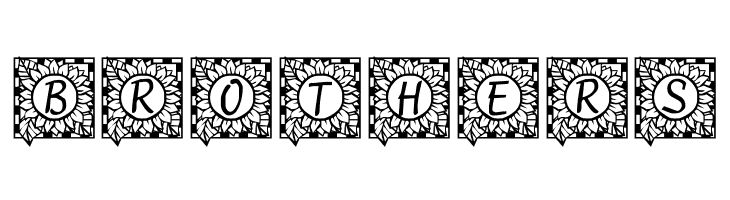 LCR Autumn Sunflowers  Free Fonts Download