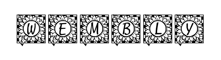 LCR Autumn Sunflowers  Free Fonts Download