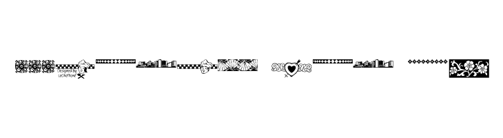 LCR Border Designz  Free Fonts Download