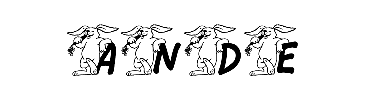 LCR Bunny Brunch  Free Fonts Download