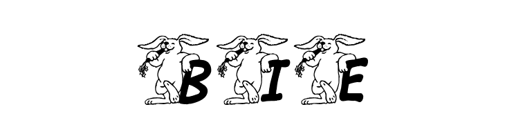 LCR Bunny Brunch  Free Fonts Download