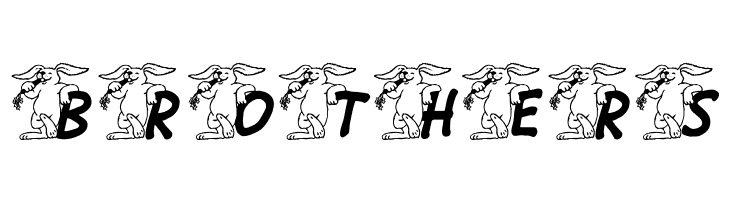 LCR Bunny Brunch  Free Fonts Download