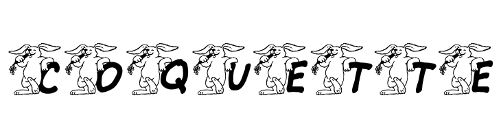 LCR Bunny Brunch  Free Fonts Download