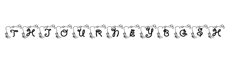 LCR Cowboy's Rest  Free Fonts Download