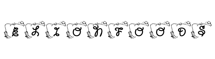 LCR Cowboy's Rest  Free Fonts Download