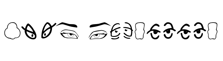 LCR Create A Face  Free Fonts Download