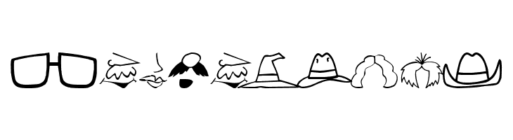 LCR Create A Face  Free Fonts Download