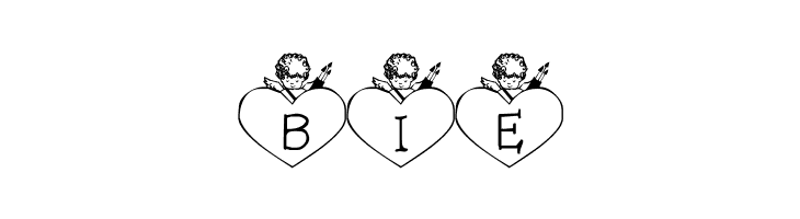 LCR Cupid's Heart  Free Fonts Download