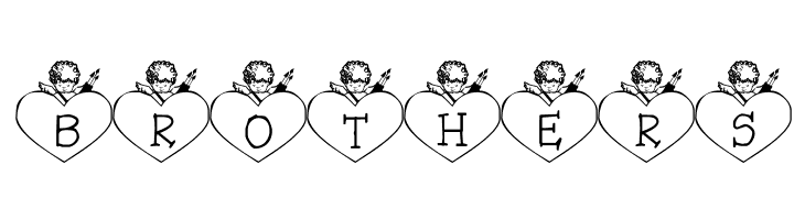 LCR Cupid's Heart  Free Fonts Download