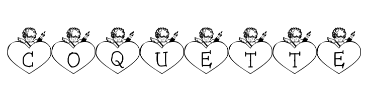 LCR Cupid's Heart  Free Fonts Download