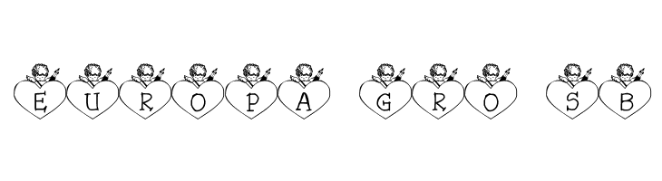 LCR Cupid's Heart  Free Fonts Download