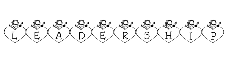 LCR Cupid's Heart  Free Fonts Download