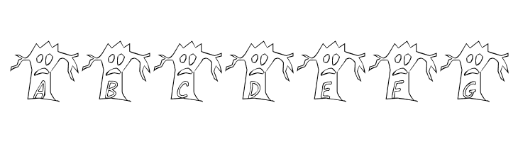 LCR Firghtful Tree  Free Fonts Download