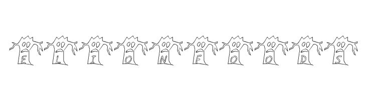 LCR Firghtful Tree  Free Fonts Download