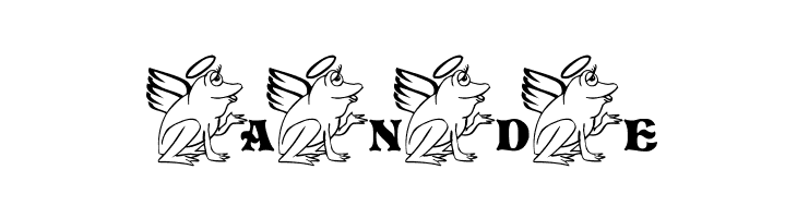 LCR Frogii's Angel  Free Fonts Download