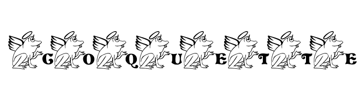 LCR Frogii's Angel  Free Fonts Download