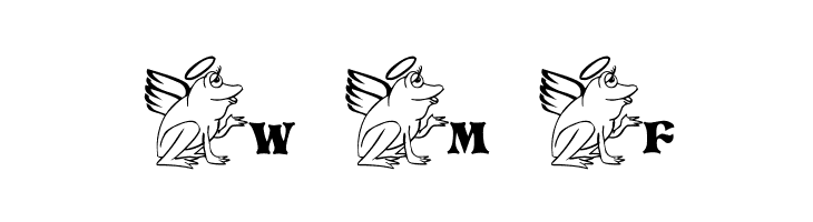 LCR Frogii's Angel  Free Fonts Download