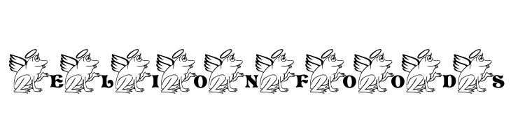 LCR Frogii's Angel  Free Fonts Download