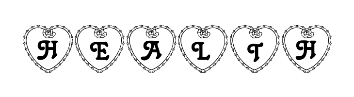 LCR Heartful Rose  Free Fonts Download