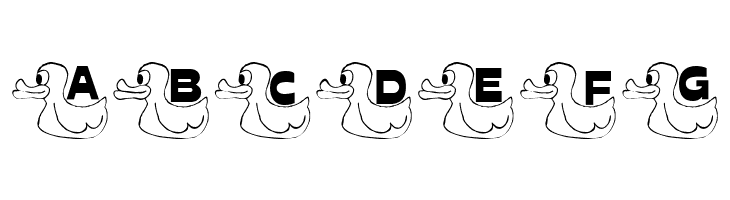 LCR Just Duckie  Free Fonts Download