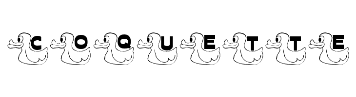 LCR Just Duckie  Free Fonts Download