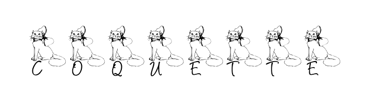 LCR Kat's Cattitude  Free Fonts Download