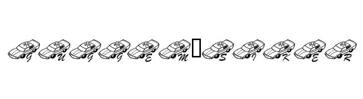 LCR Kylez Nazcar  Free Fonts Download