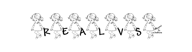 LCR Maya's Letters  Free Fonts Download