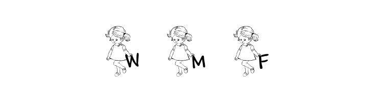 LCR Maya's Letters  Free Fonts Download