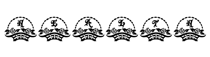 LCR Mom's Rose Basket  Free Fonts Download