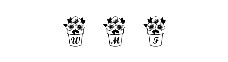 LCR Pansy Peepers  Free Fonts Download
