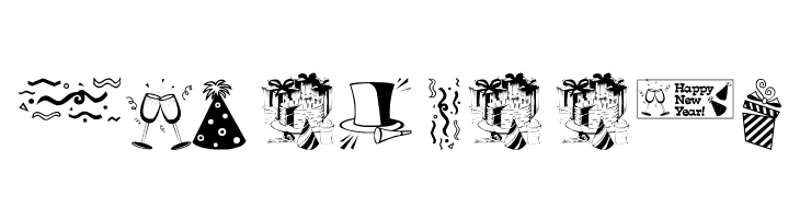 LCR Party Dings  Free Fonts Download