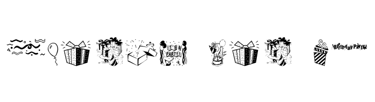 LCR Party Dings  Free Fonts Download