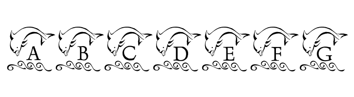 LCR Playful Dolphin  Free Fonts Download
