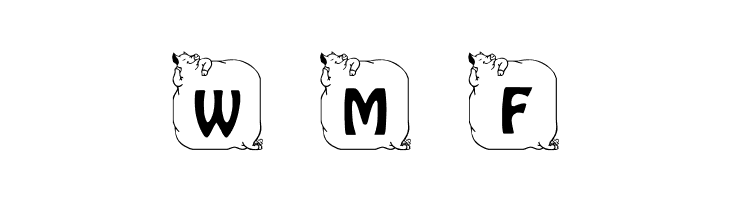 LCR Prissy Pig  Free Fonts Download