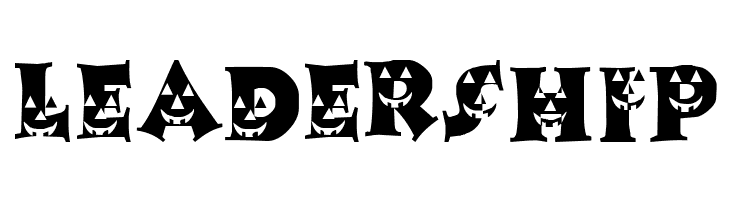 LCR Pumpkin Face  Free Fonts Download