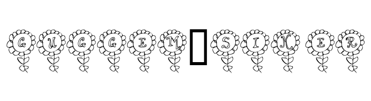 LCR Shelbys Flower  Free Fonts Download