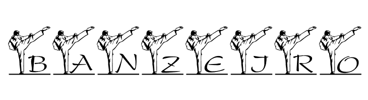 LCR Spencer's Karate Kick  Free Fonts Download