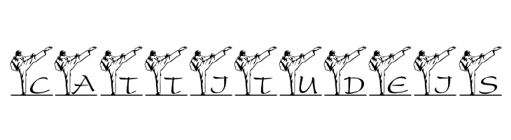 LCR Spencer's Karate Kick  Free Fonts Download