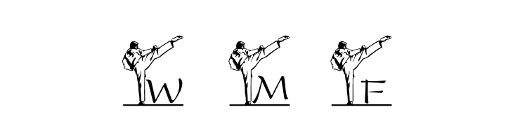 LCR Spencer's Karate Kick  Free Fonts Download