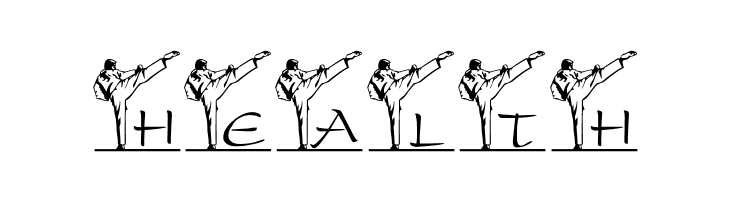 LCR Spencer's Karate Kick  Free Fonts Download