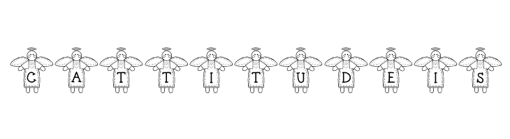 LCR Stitched by an Angel  Free Fonts Download