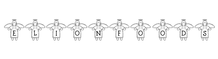 LCR Stitched by an Angel  Free Fonts Download