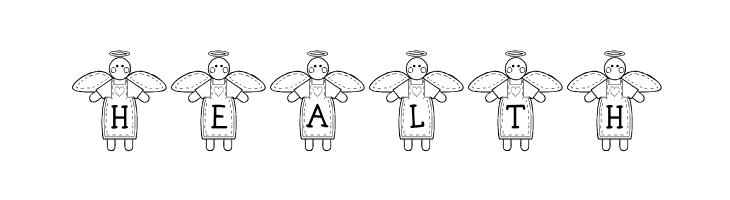 LCR Stitched by an Angel  Free Fonts Download