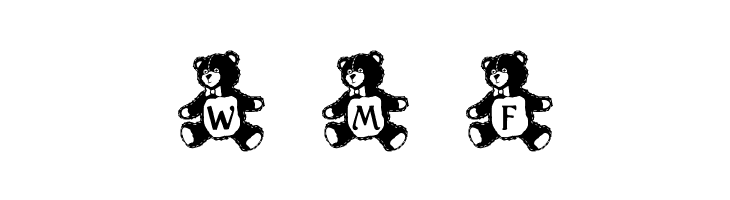 LCR Teddy Tyme  Free Fonts Download