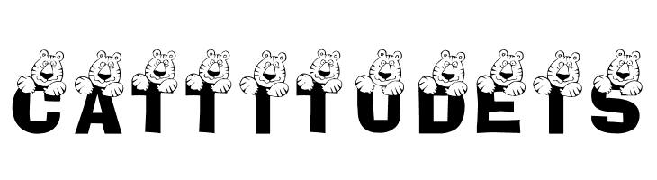 LCR Tiger Cat  Free Fonts Download