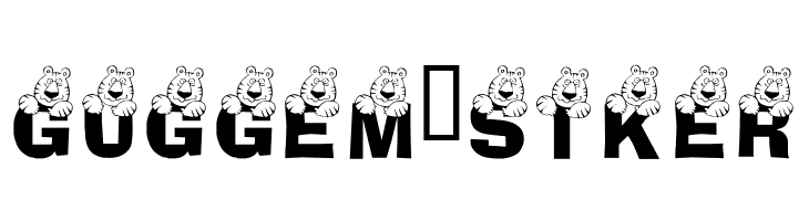 LCR Tiger Cat  Free Fonts Download