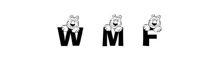 LCR Tiger Cat  Free Fonts Download