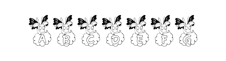 LCR When Elephants Fly!  Free Fonts Download