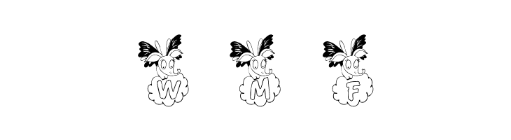 LCR When Elephants Fly!  Free Fonts Download